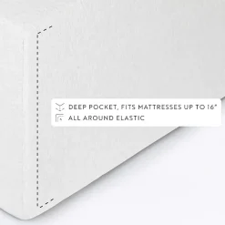 Casual Comfort Jersey Knit Deep Pocket Sheet Set