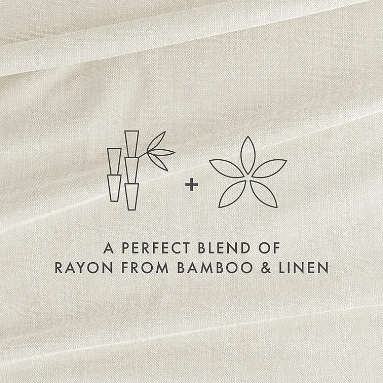 Casual Comfort Linen Rayon From Bamboo Deep Pocket Sheet Set