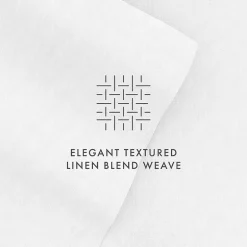 Casual Comfort Linen Rayon From Bamboo Deep Pocket Sheet Set