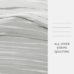 Casual Comfort Lines REVERSIBLE Quilt Set