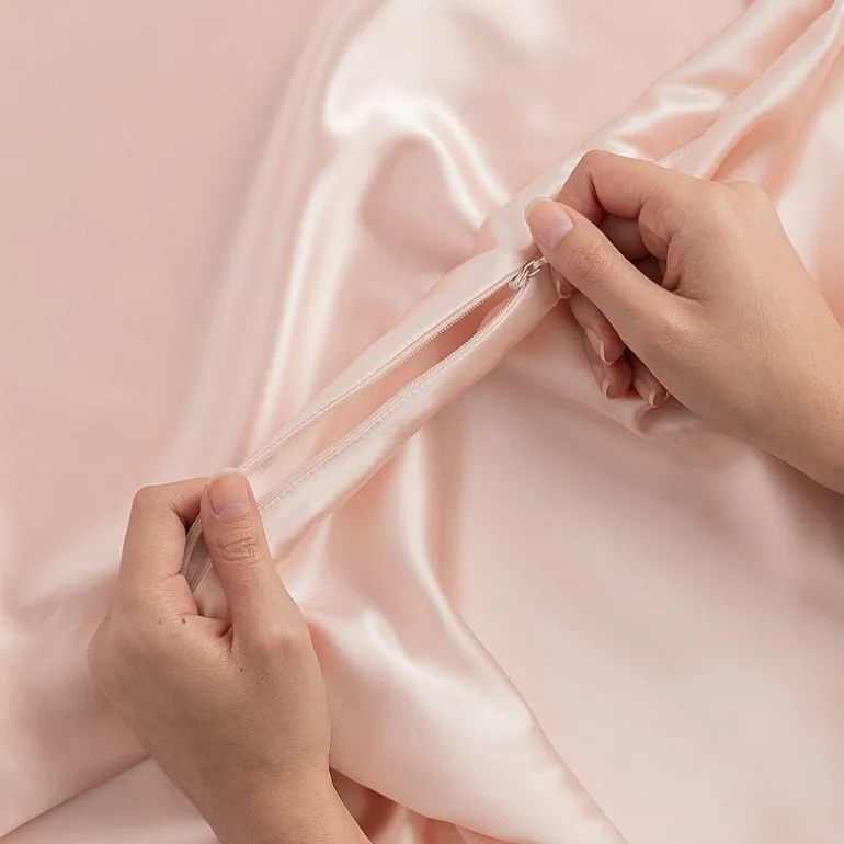 Casual Comfort Luxurious 100% Mulberry Silk Pillowcase