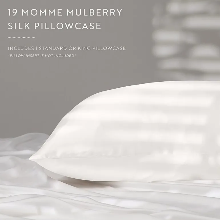 Casual Comfort Luxurious 100% Mulberry Silk Pillowcase