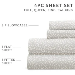 Casual Comfort Modern Circles Patterned Sheet Set