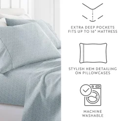 Casual Comfort Modern Circles Patterned Sheet Set