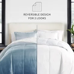 Casual Comfort Ocean Midweight Down Alternative Comforter Set