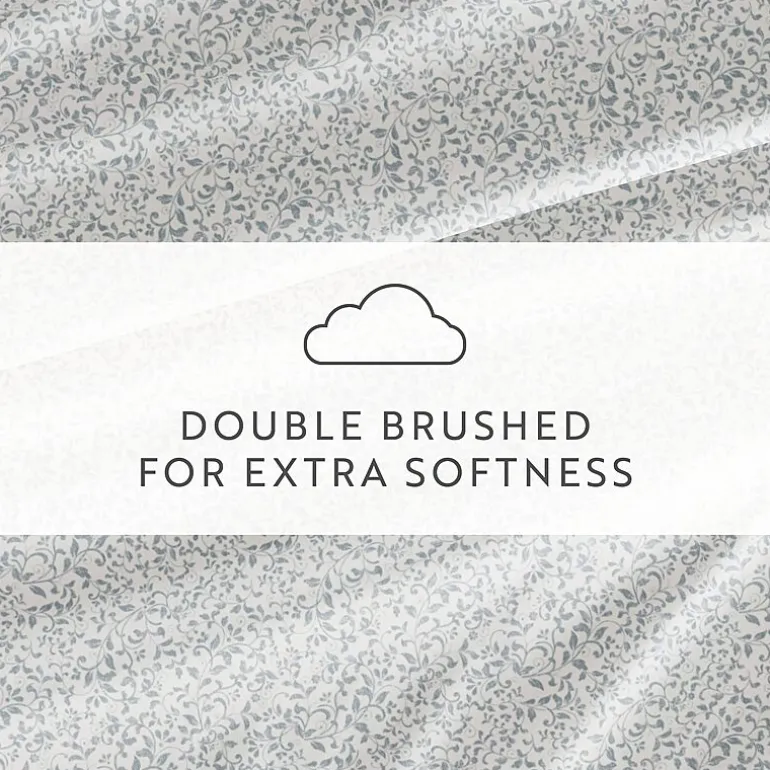 Casual Comfort 4-Pc Ultra Soft Pattern Sheet Set