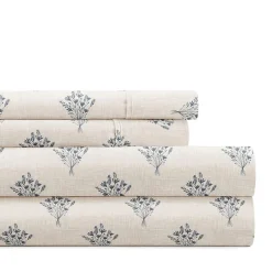 Casual Comfort 4-Pc Ultra Soft Pattern Sheet Set