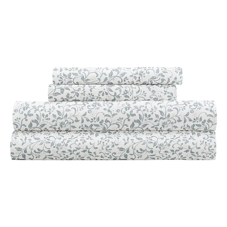 Casual Comfort 4-Pc Ultra Soft Pattern Sheet Set