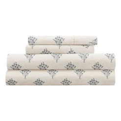 Casual Comfort 4-Pc Ultra Soft Pattern Sheet Set