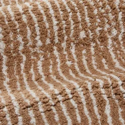 Casual Comfort Pinstripe Cotton Bath Rug