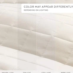 Casual Comfort Premium Ultra Soft Square Pattern Quilted Coverlet Set