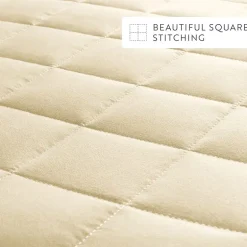 Casual Comfort Premium Ultra Soft Square Pattern Quilted Coverlet Set