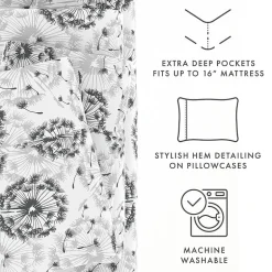 Casual Comfort™ Premium Ultra Soft Make a Wish Pattern Sheet Set