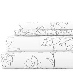 Casual Comfort™ Premium Ultra Soft Vine Pattern Microfiber Wrinkle Free Sheet Set