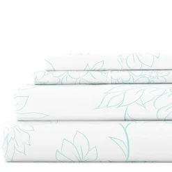 Casual Comfort™ Premium Ultra Soft Vine Pattern Microfiber Wrinkle Free Sheet Set