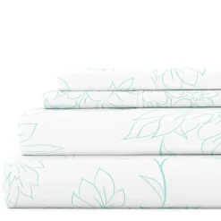 Casual Comfort™ Premium Ultra Soft Vine Pattern Microfiber Wrinkle Free Sheet Set