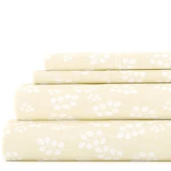 Casual Comfort™ Premium Ultra Soft Wheat Pattern Microfiber Wrinkle Free Sheet Set