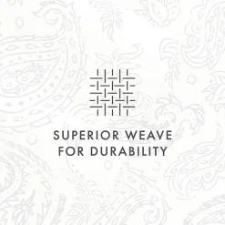 Casual Comfort™ Premium Ultra Soft Coarse Paisley Pattern Sheet Set