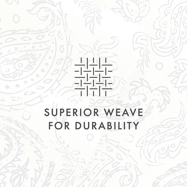Casual Comfort™ Premium Ultra Soft Coarse Paisley Pattern Sheet Set