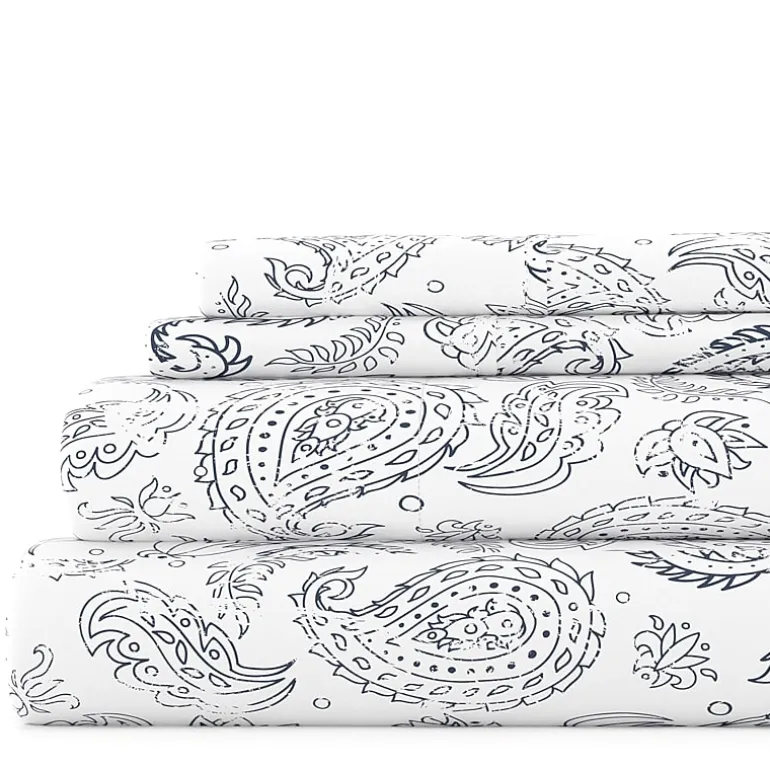Casual Comfort™ Premium Ultra Soft Coarse Paisley Pattern Sheet Set