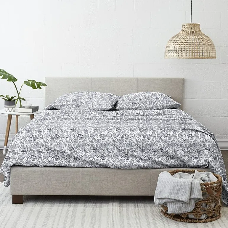 Casual Comfort™ Premium Ultra Soft Coarse Paisley Pattern Sheet Set