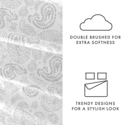 Casual Comfort™ Premium Ultra Soft Coarse Paisley Pattern Sheet Set