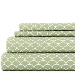 Casual Comfort™ Premium Ultra Soft Scallops Pattern Sheet Set