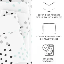 Casual Comfort™ Premium Ultra Soft Microfiber Pattern Sheet Sets