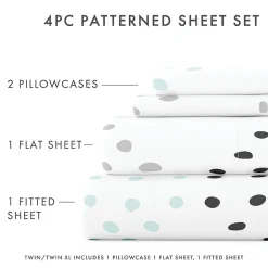 Casual Comfort™ Premium Ultra Soft Microfiber Pattern Sheet Sets
