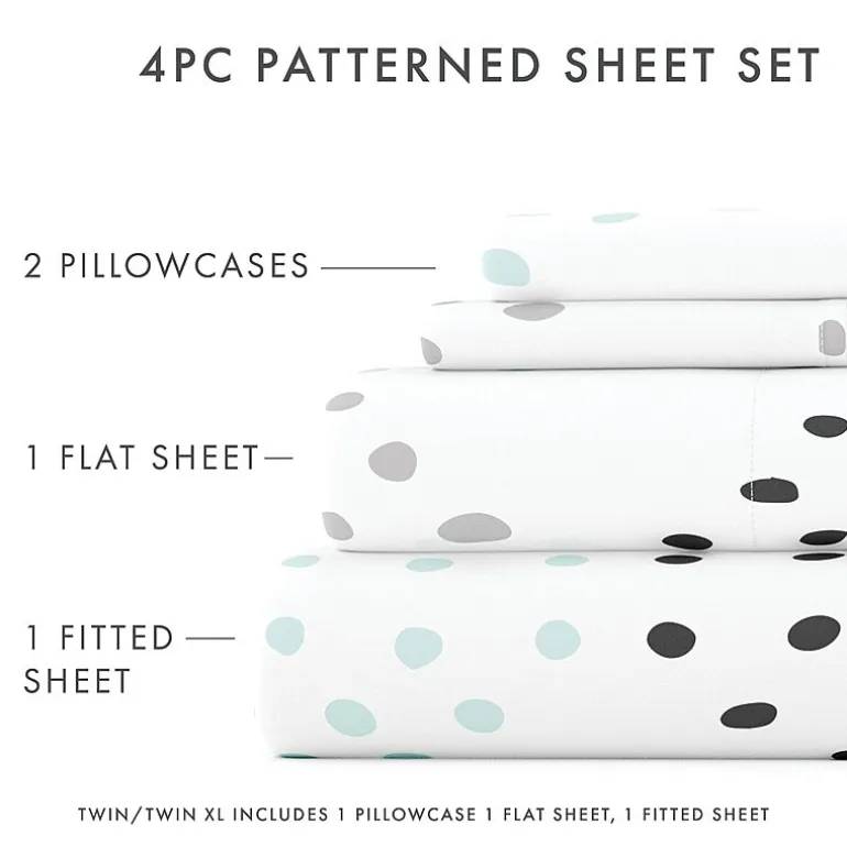 Casual Comfort™ Premium Ultra Soft Microfiber Pattern Sheet Sets