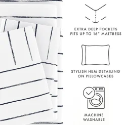 Casual Comfort™ Premium Ultra Soft Microfiber Pattern Sheet Sets