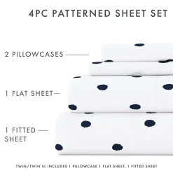 Casual Comfort™ Premium Ultra Soft Microfiber Pattern Sheet Sets