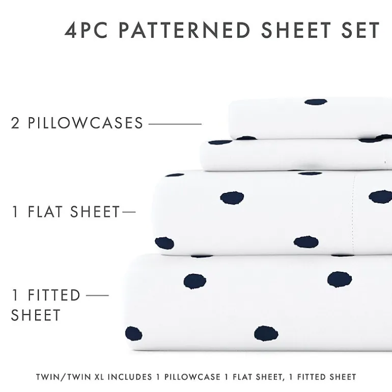 Casual Comfort™ Premium Ultra Soft Microfiber Pattern Sheet Sets