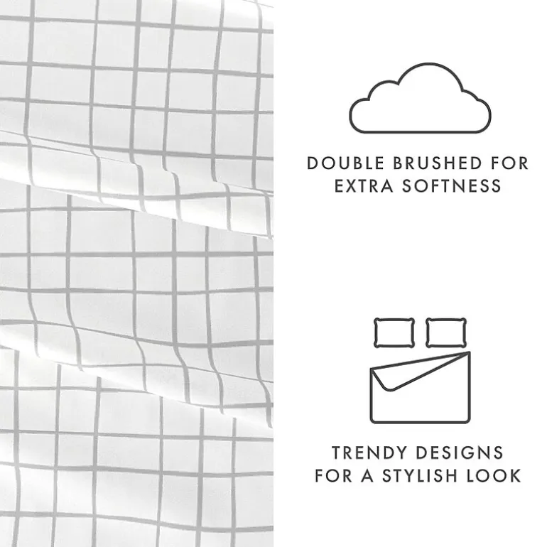 Casual Comfort™ Premium Ultra Soft Microfiber Pattern Sheet Sets