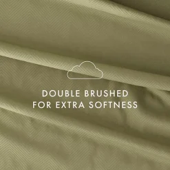 Casual Comfort™ Premium Ultra Soft Chevron Microfiber Wrinkle Free Sheet Set
