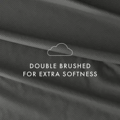 Casual Comfort™ Premium Ultra Soft Chevron Microfiber Wrinkle Free Sheet Set