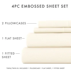 Casual Comfort™ Premium Ultra Soft Chevron Microfiber Wrinkle Free Sheet Set