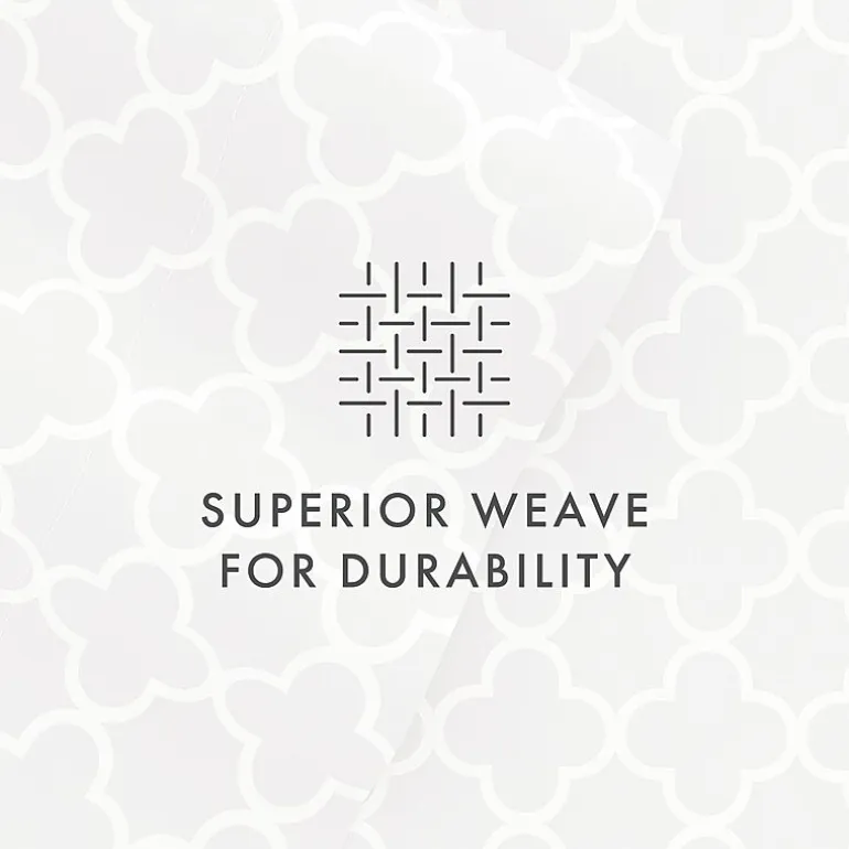 Casual Comfort™ Premium Ultra Soft Quatrefoil Pattern Microfiber Wrinkle Free Sheet Set