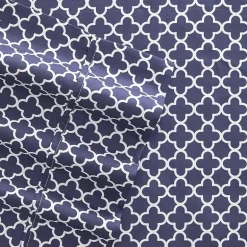 Casual Comfort™ Premium Ultra Soft Quatrefoil Pattern Microfiber Wrinkle Free Sheet Set