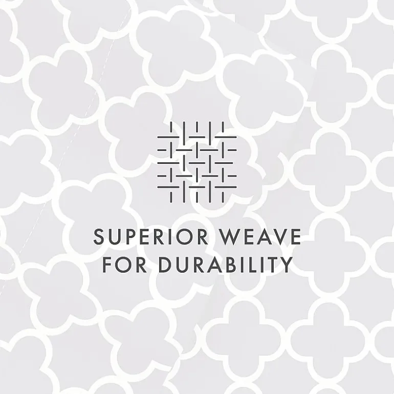 Casual Comfort™ Premium Ultra Soft Quatrefoil Pattern Microfiber Wrinkle Free Sheet Set