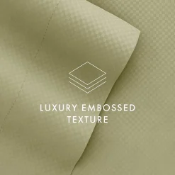 Casual Comfort™ Premium Ultra Soft Checkered Microfiber Wrinkle Free Sheet Set