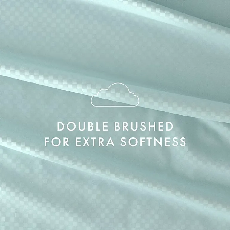 Casual Comfort™ Premium Ultra Soft Checkered Microfiber Wrinkle Free Sheet Set