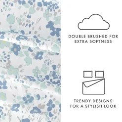 Casual Comfort™ Premium Ultra Soft Microfiber Floral Sheet Sets