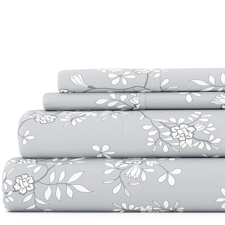 Casual Comfort™ Premium Ultra Soft Microfiber Floral Sheet Sets