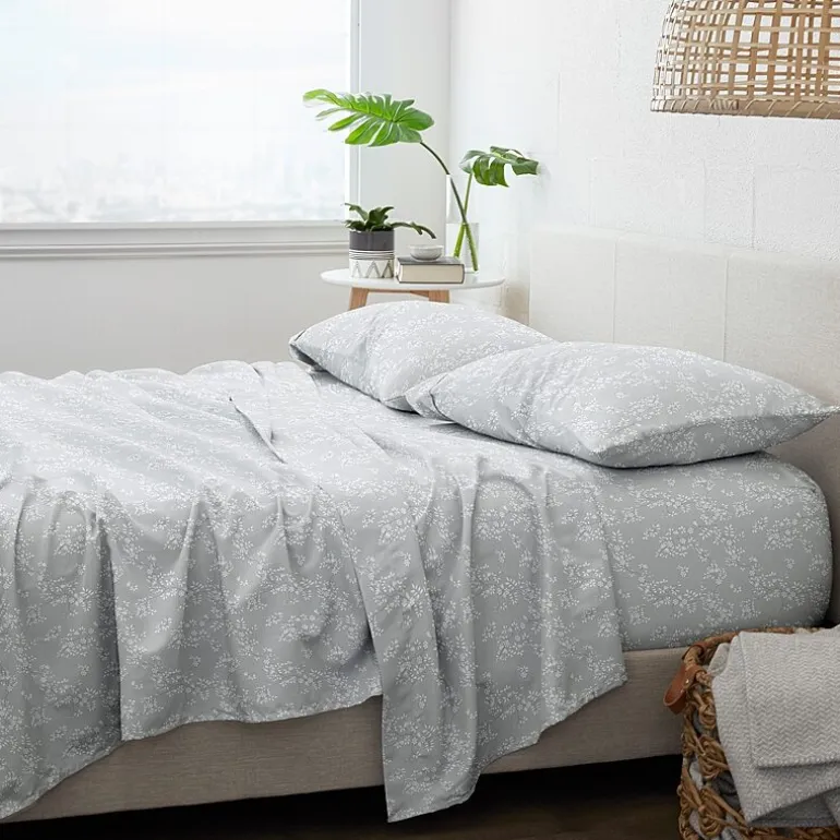 Casual Comfort™ Premium Ultra Soft Microfiber Floral Sheet Sets