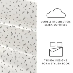 Casual Comfort™ Premium Ultra Soft Microfiber Floral Sheet Sets