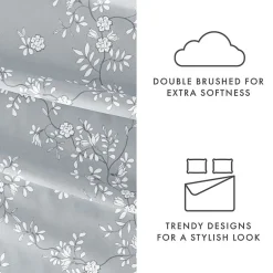 Casual Comfort™ Premium Ultra Soft Microfiber Floral Sheet Sets