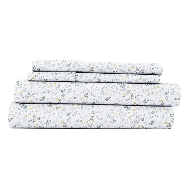 Casual Comfort™ Premium Ultra Soft Microfiber Floral Sheet Sets