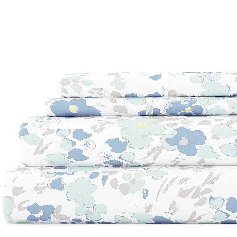 Casual Comfort™ Premium Ultra Soft Microfiber Floral Sheet Sets