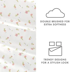 Casual Comfort™ Premium Ultra Soft Floral Pattern Sheet Set